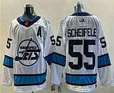 Men's Winnipeg Jets #55 Mark Scheifele White 2022 Reverse Retro Stitched Jersey,baseball caps,new era cap wholesale,wholesale hats